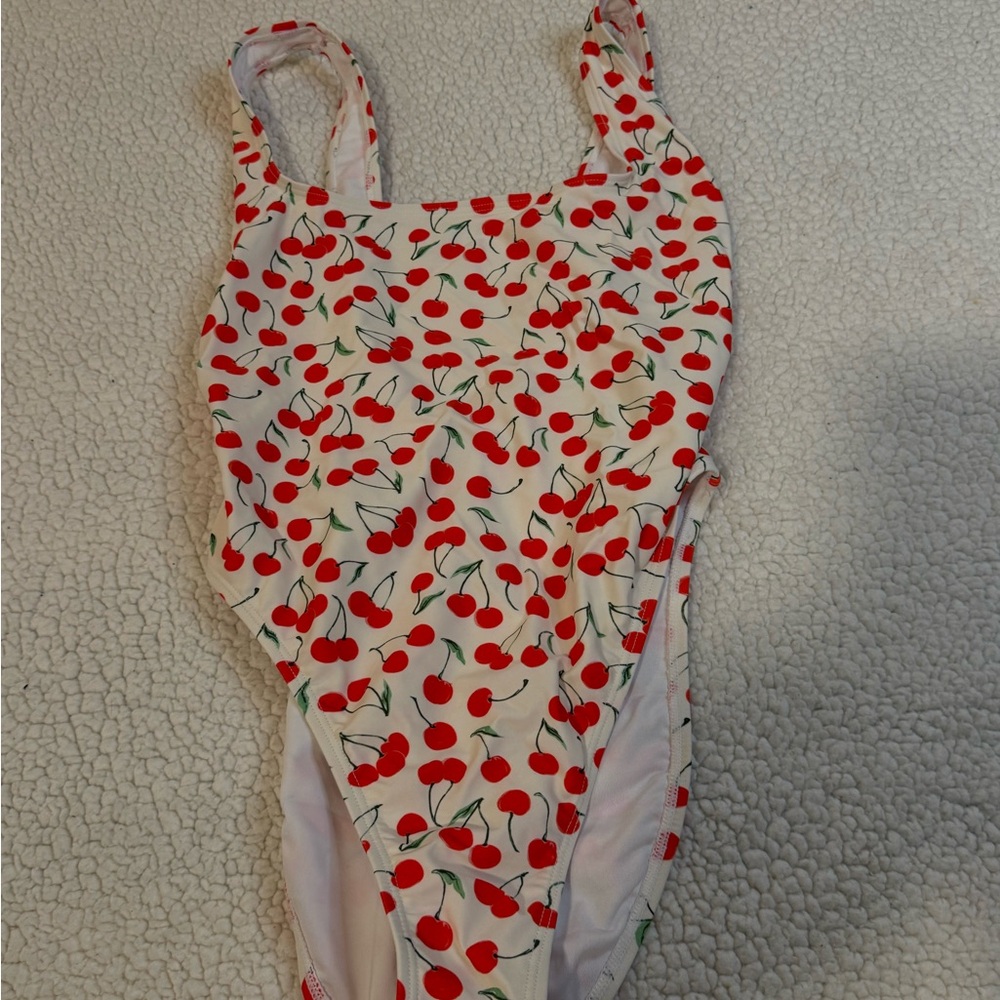 Cherry Print Swimsuit